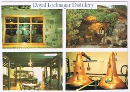 Postcard Royal Lochnagar Distillery Abergeldie Estate Royal Deeside Scot... - $7.91