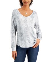 MSRP $50 Willow Drive Printed Top Size Large - £10.44 GBP