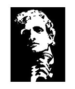 90s Grunge Band Inspired Black Portrait Vinyl Decal Sticker, Premium Adh... - $8.20 CAD+