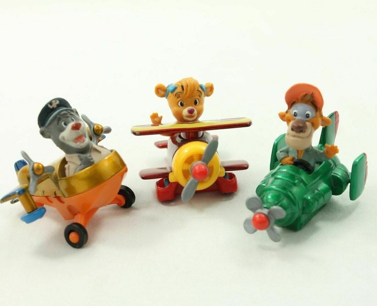 Primary image for 1990 Happy Meal Toy McDonald Disney Tailspin Lot of 3