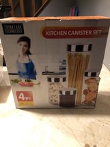 4pcs Kitchen Canister Set Damage To Box - £15.82 GBP