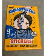 1987 Topps Garbage Pail Kids 9th Series 9 SEMI COLIN ERROR RUN PACK Cana... - £22.25 GBP