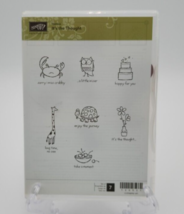 Stampin&#39; Up! Hostess It&#39;s The Thought Rubber Stamp Set 120027 - Set of 7 - £7.76 GBP