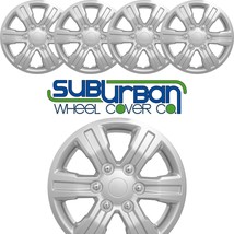 FITS 2019-2023 Ford Ranger XL 16&quot; Silver Replacement Hubcaps # 540-16S NEW SET/4 - £54.81 GBP