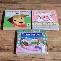 Children, Toddler Book Lot - Goodnight Charleston, Puppy Park, Perfect Piggies - £10.04 GBP