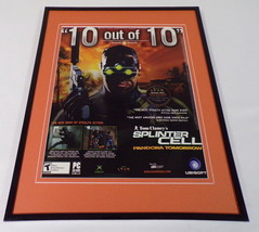 Tom Clancy Splinter Cell Pandora Tomorrow 2004 Framed ORIGINAL Advertisement B - £27.60 GBP
