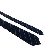 The Childrens Place Boys Blue Striped Polyester Necktie 8-14 Years - £12.40 GBP