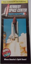 Vintage Kennedy Space Center Spaceport USA Florida Map Brochure - £3.96 GBP