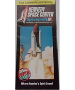 Vintage Kennedy Space Center Spaceport USA Florida Map Brochure - $6.82 CAD