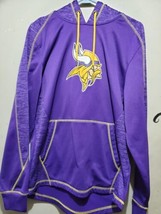 NFL Minnesota Vikings Team Apparel Hooded Sweatshirt  Mens Size Medium - £11.99 GBP