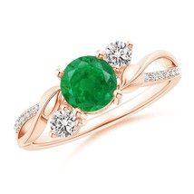 Authenticity Guarantee

ANGARA 1.02 Ct Emerald and Diamond Twisted Vine Engag... - £1,394.13 GBP