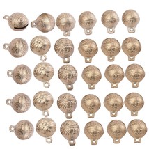 30Pcs Diy Craft Bells Vintage Copper Bells Mini Jingle Bells Fengshui Bells Chri - £21.34 GBP