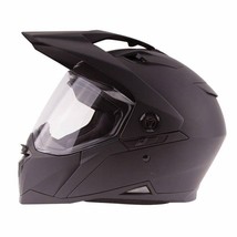 Zox Adult Unisex OEM Solid Matte Black Z-DS10 Helmet - £54.67 GBP