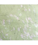 Map West Sumner Maine USGS 1967 Topographic Vintage Geo 1:24000 27x22&quot; T... - $822.33 MXN