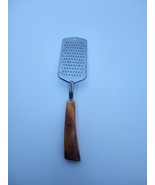 Grater Zester Cheese Garlic 10&quot; Stainless Steel Bakelite Swirl Handle - $170.22 MXN