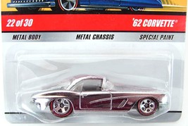 Hot Wheels Classics Series 5 No. 22 (#22) of 30 1962 &#39;62 Corvette with metallic  - £33.78 GBP