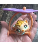 Littlest Pet Shop #1844​ Guinea Pig Cream Yellow Peach Gree​n Eyes Hand ... - $356.69 MXN