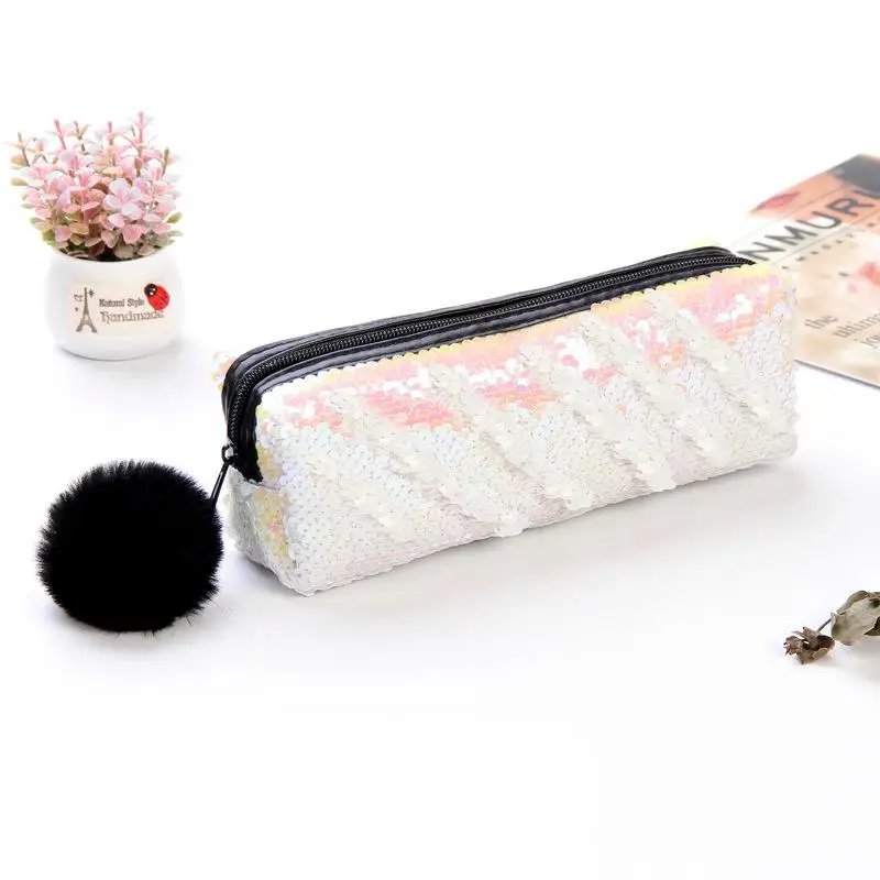 11Color Option Reversible Sequin Pencil Case for Girls School Supplies S... - $144.56