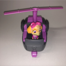 Paw Patrol Skye Pup Figure &amp; Rescue Helicopter Vehicle Figures - $10.99