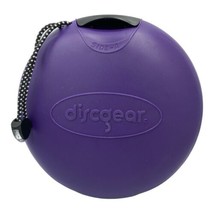 Discgear 22 Disc Discus CD DVD Hard Shell Case Impact Resistant Purple - $12.20