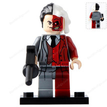 New Two Face - DC Comics Batman Theme Minifigure Building Block Toys Gift Christ - £10.78 GBP