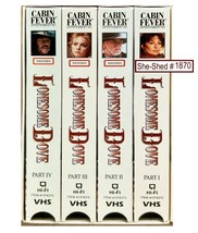 Lonesome Dove: Boxed SET of 4 VHS - Epic Complete Western Series (used) - £7.86 GBP
