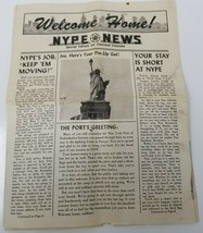 NYPE News Welcome Home Special Edition for Overseas Veterans Vintage 1945 - £14.98 GBP