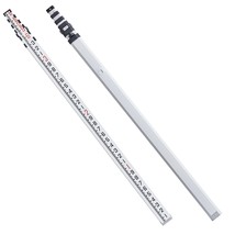 VEVOR Measuring Rod 18-Feet/10ths 6 Sections Telescopic Grade Rod 1/10ft... - $87.39