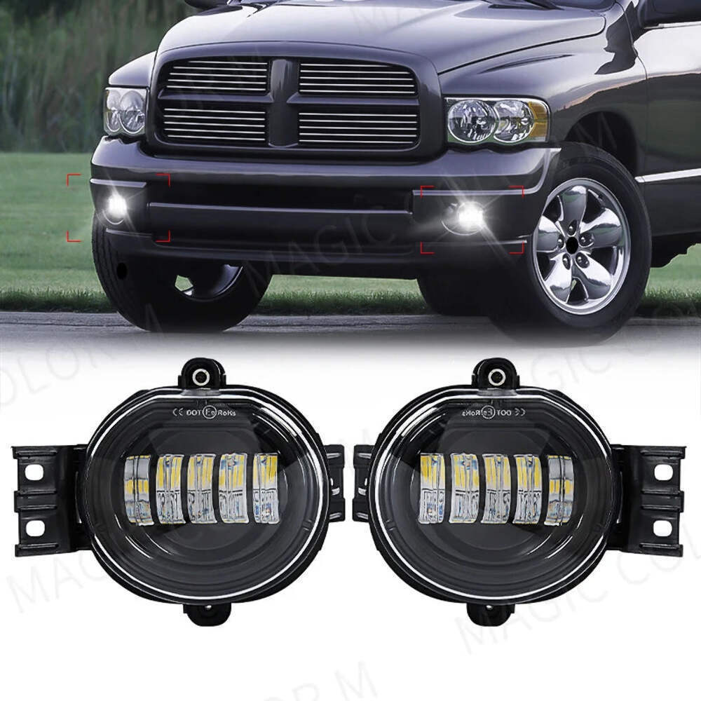 LED Fog Lights for Dodge Ram 1500 2002-2008 2500 3500 Durango 2004-2006 12V - $98.99+