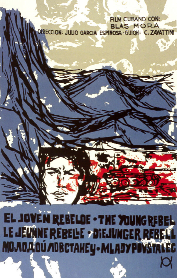 Cuban POSTER.Home wall.Joven Rebelde.The young Rebel.Interior Art.1577