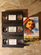 Peter The Great VHS 3 Tapes Box Set 1992 NR Vintage Maximilian Schell VT... - £11.61 GBP
