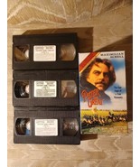 Peter The Great VHS 3 Tapes Box Set 1992 NR Vintage Maximilian Schell VT... - £11.68 GBP