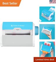 Create-a-Sticker, 5" Sticker and Label Maker Machine for Small Business ... - $58.01