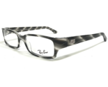 Ray-Ban Eyeglasses Frames RB5092 2440 Gray Striped Horn Rectangular 50-1... - £66.26 GBP
