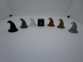 Harry Potter And The Sorcerer’s Stone Trivia Board Game Replacement Hats... - $6.92