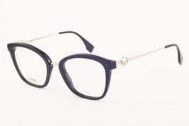 FENDI FF 0308 807 Black Eyeglasses 308 55mm - £118.50 GBP