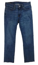 Abercrombie&amp;Fitch Keenan Straight Jeans Stretch Measure 30x29 Blue Denim - $23.05