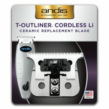 Andis T-Outliner Cordless Li Ceramic Replacement Blade Fits Orl Trimmer Clipper - £35.16 GBP