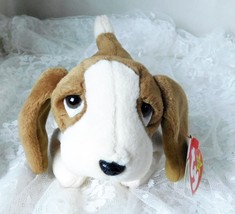 TY &quot;Tracker&quot; Bassett Hound - 1997-1998 Mismatched Tag Error - £21.99 GBP