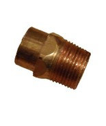 Elkhart 104 Copper  3/4&quot; Male Adapter - Thread to Solder  O.D Size 7/8&quot; ... - £10.90 GBP