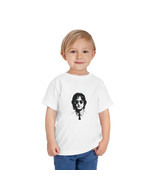 Toddler Short Sleeve Tee: Beatles John Lennon Portrait Black and White -... - £15.35 GBP
