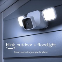 Blink Outdoor 3Rd Gen + Floodlight — Wireless, 2-Year Battery Life, Hd, White - £74.95 GBP