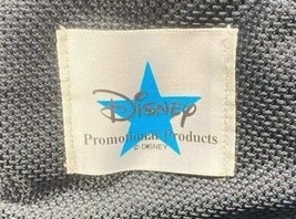 Vtg Tokyo Disneyland Disney Black Leather 1996 Toontown Project Team Laptop Bag image 6