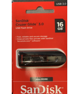Drive Sandisk Cruzer Glide 16GB 3.0 Flash Drive USB Thumb Drive - $185.88 MXN