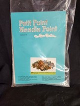 Vintage Alice Godkin Petit Point Needlepoint Pattern Chart 2007 Floral 1... - $4.94