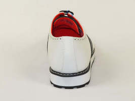 Men's Shoes The Priority L TAYNO Leather Wingtip Dressy Sneaker White/Black image 5