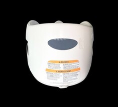 Angelcare Baby Bath Support Seat White Gray Infant Newborn Tub Aid Good Conditn image 4