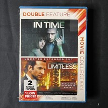In Time + Limitless Double Feature DVD NEW Factory Sealed Justin Timberlake - £11.95 GBP