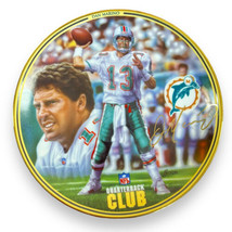 Dan Marino NFL Quarterback Club 8&quot; Plate 1996 Bradford Exchange Miami Dolphins - £13.89 GBP