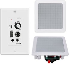 Herdio Home Audio Package (A Pair): Wall Mount Control For Bluetooth Com... - £75.74 GBP